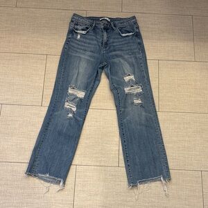 Willow and Root the Cropped Everyday Jean